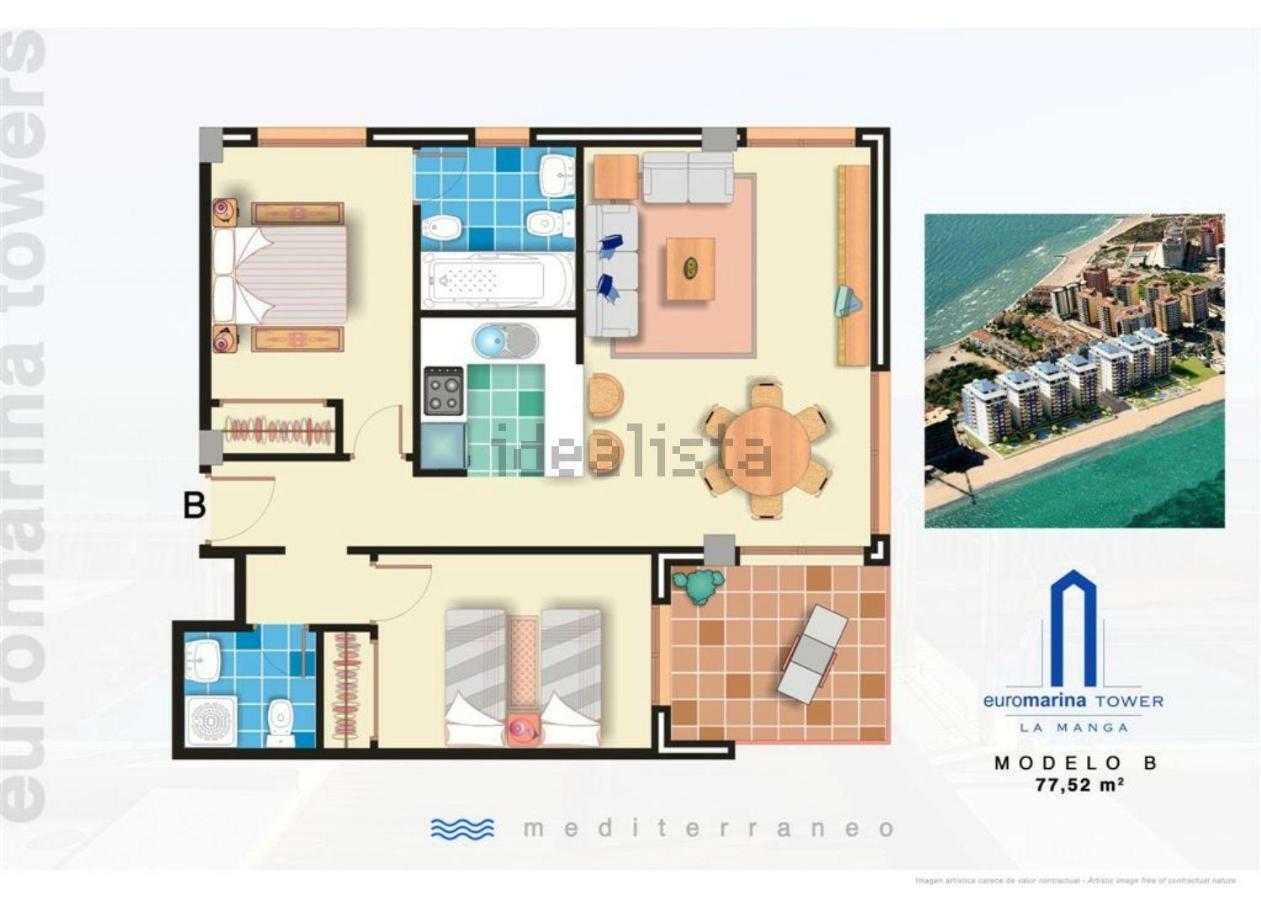 La Manga Apartamento - Primera Linea سان خافيير المظهر الخارجي الصورة